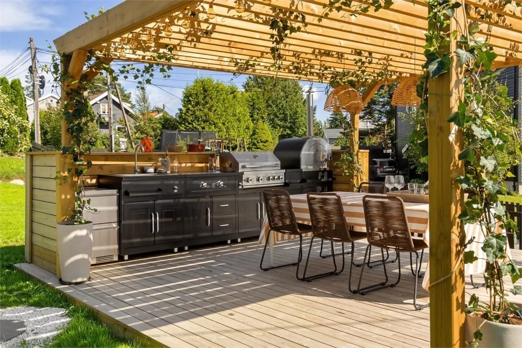 Pergola innenfor